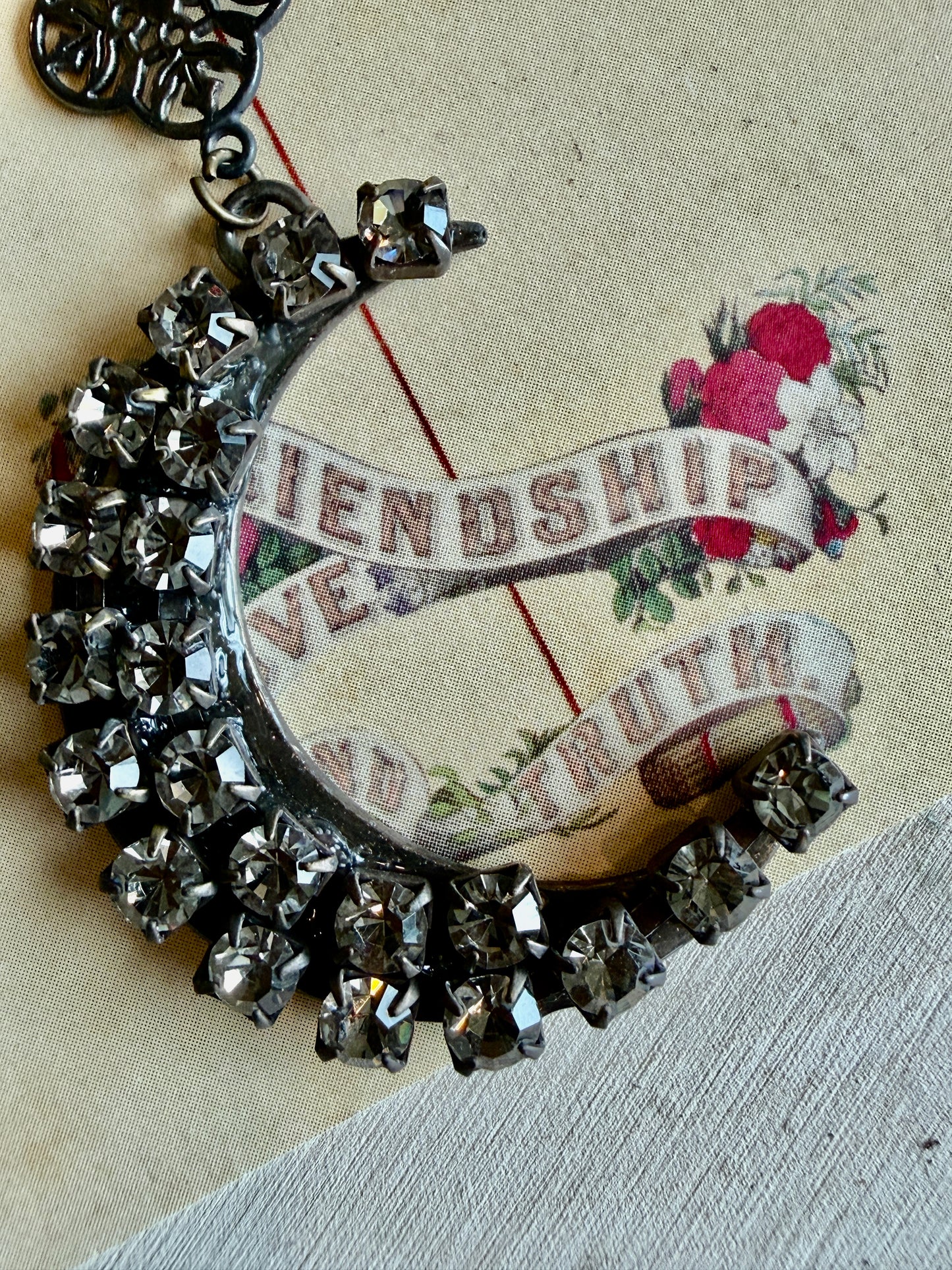 Shimmer Moon Necklace