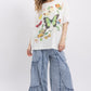Butterfly Ruffle Tee