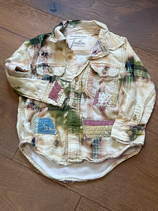 2T Quilted Heart Flannel