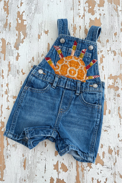 Size 6-12m Sun Shortalls