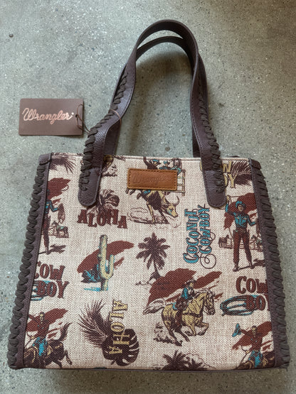 Retro Cowboy Satchel