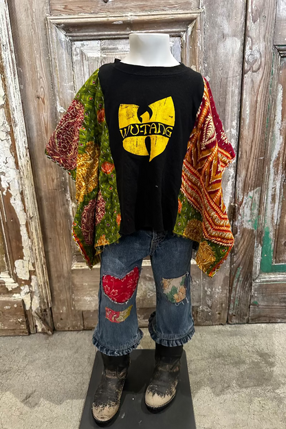 2T Wutang Kantha Poncho