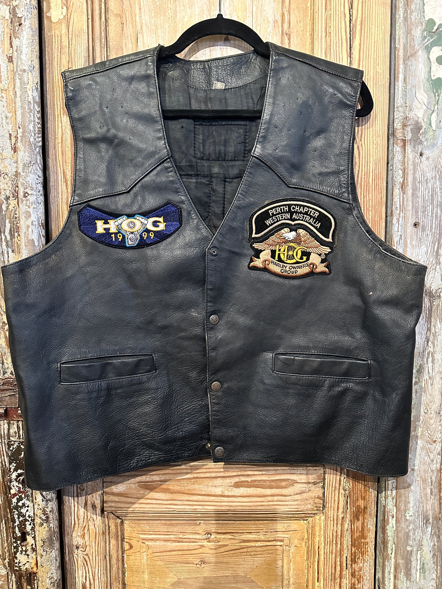 Vintage Motorcycle Vest