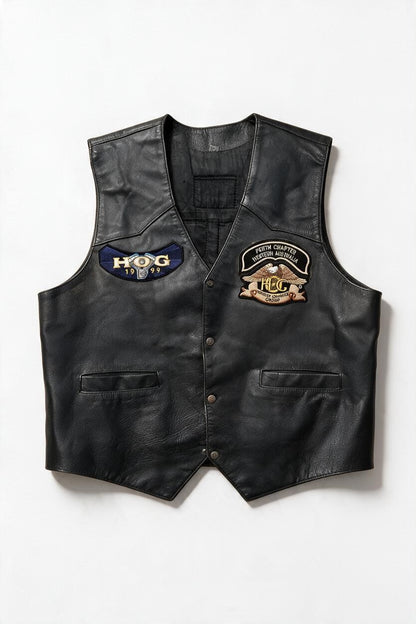 Vintage Motorcycle Vest