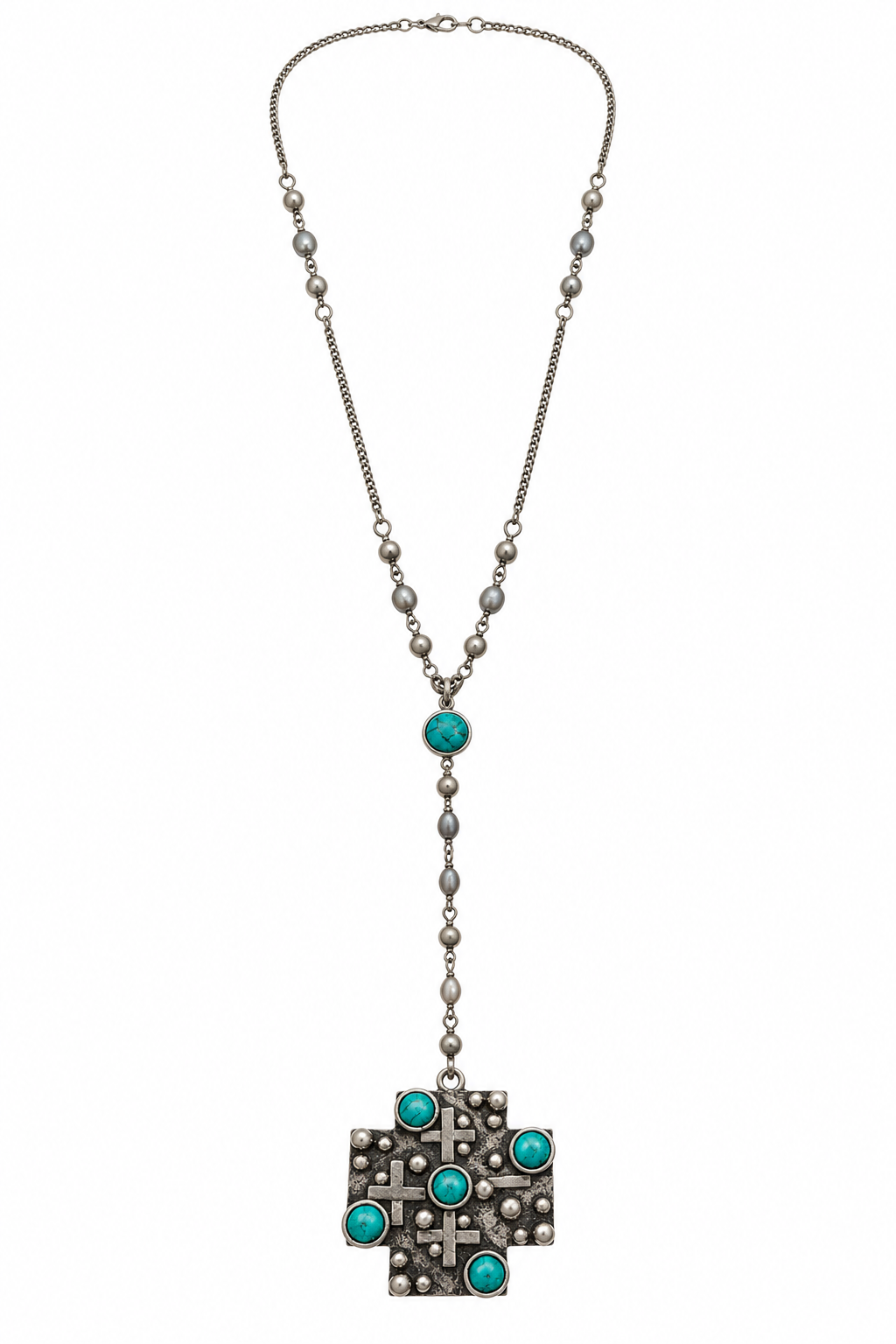 Fat Cross Necklace