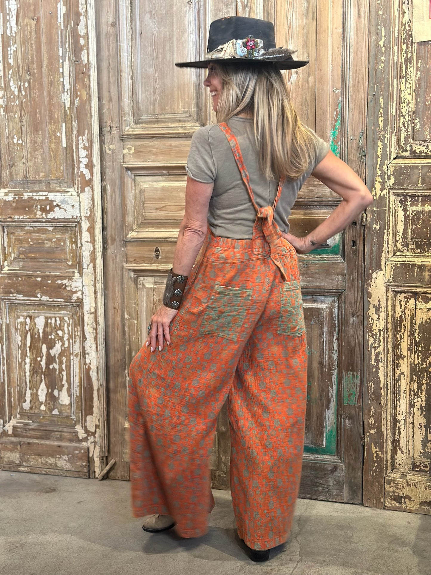 Happy Flower Overalls