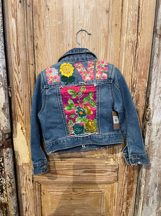 2T Love Kantha Denim Jacket