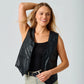Love & Peace Leather Vest