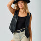 Love & Peace Leather Vest