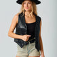 Love & Peace Leather Vest
