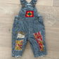 3-6m Up Cycled Overalls