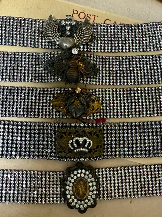 All Bling Mesh Bracelet