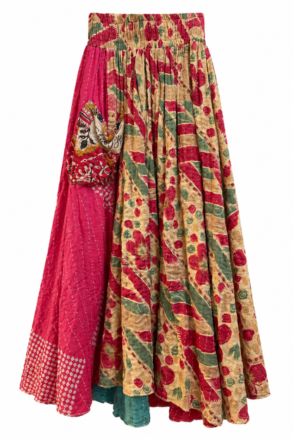 Kantha Sunrise Skirt JG-27