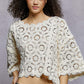 Chenille Crochet Sweater