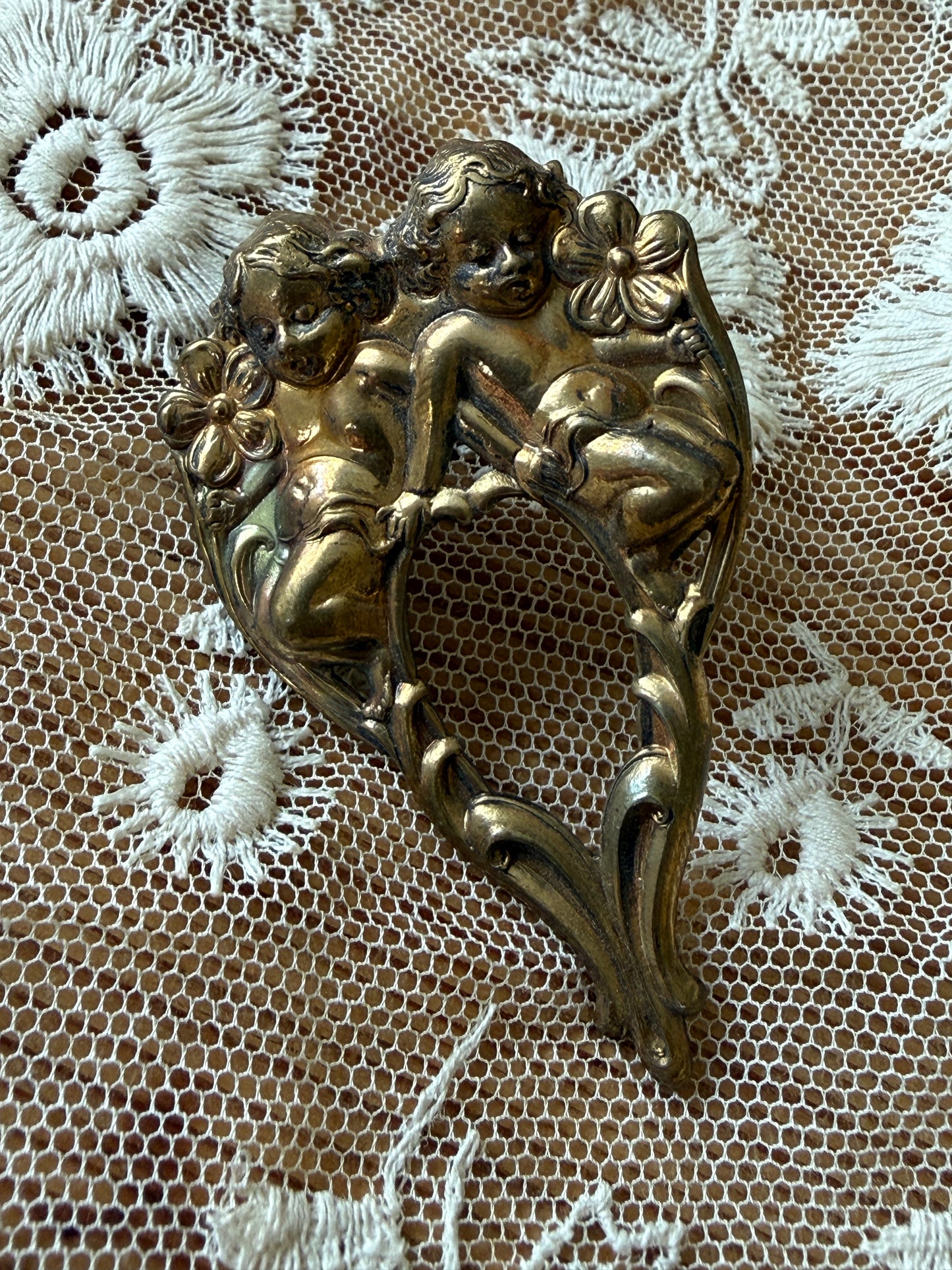 Gold Scarf Slides