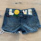 Size 4 Love Shorts