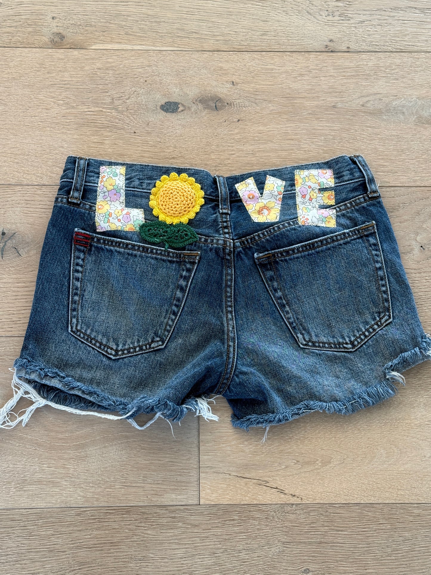 Size 4 Love Shorts