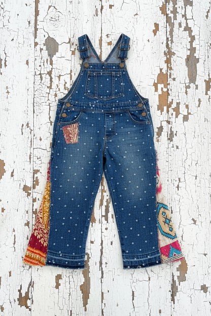 Size 2T Sun Bell Bottom Overalls