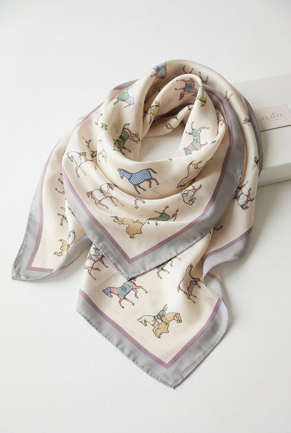Horse Pattern Scarf