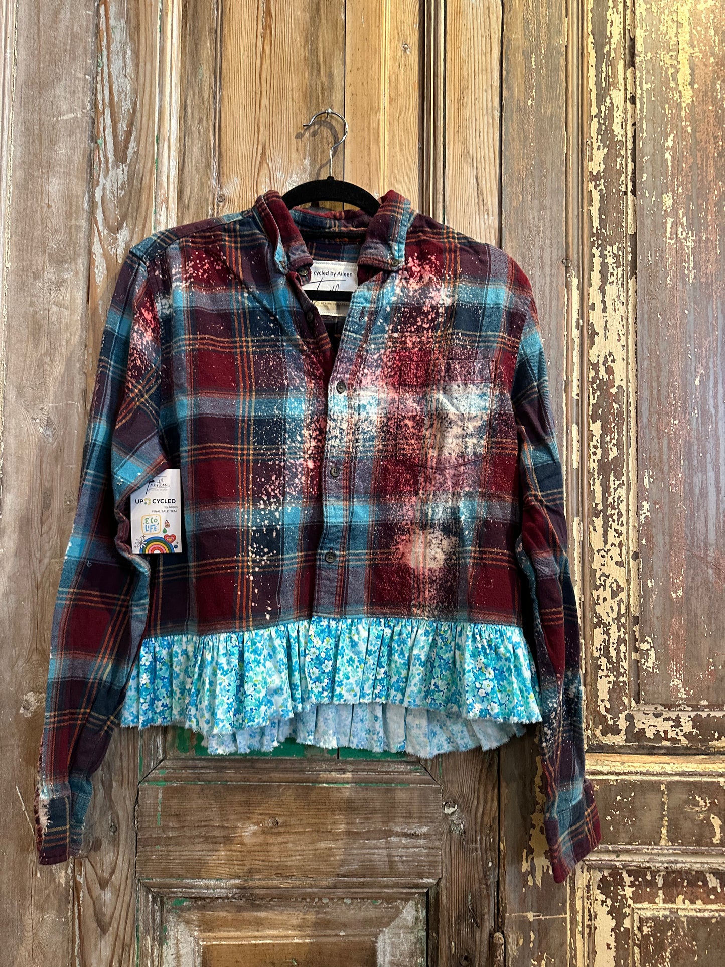Medium Ruffled Flannel