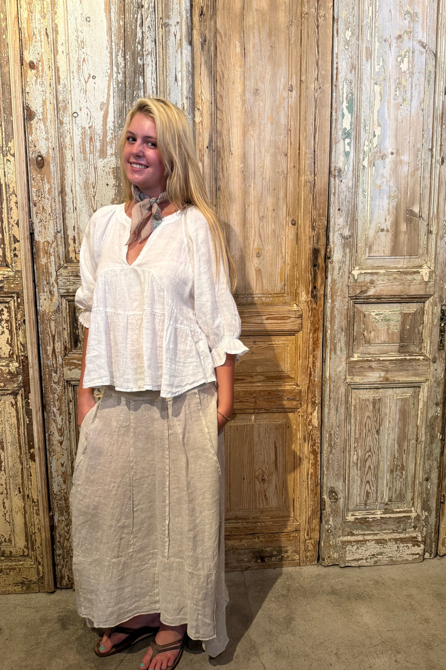 Linen Doll Top