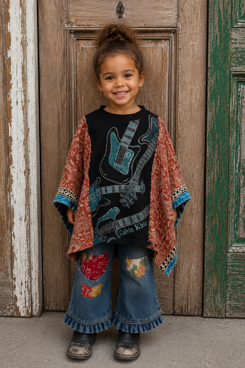 3T Guitar Poncho