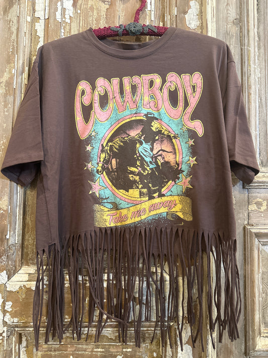 Cowboy Take Me Away Fringe