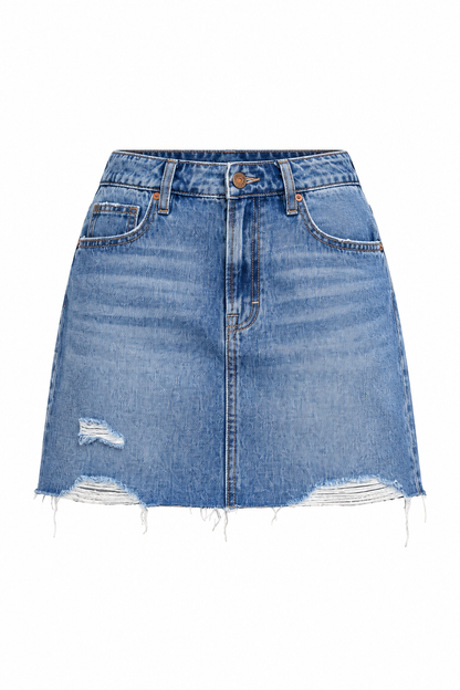 Denim Mini Skirt