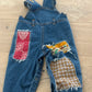 6-9m Up Cycled Overalls