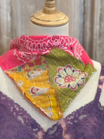 Up Cycled Kantha Bandanas