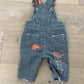 3-6m Up Cycled Overalls