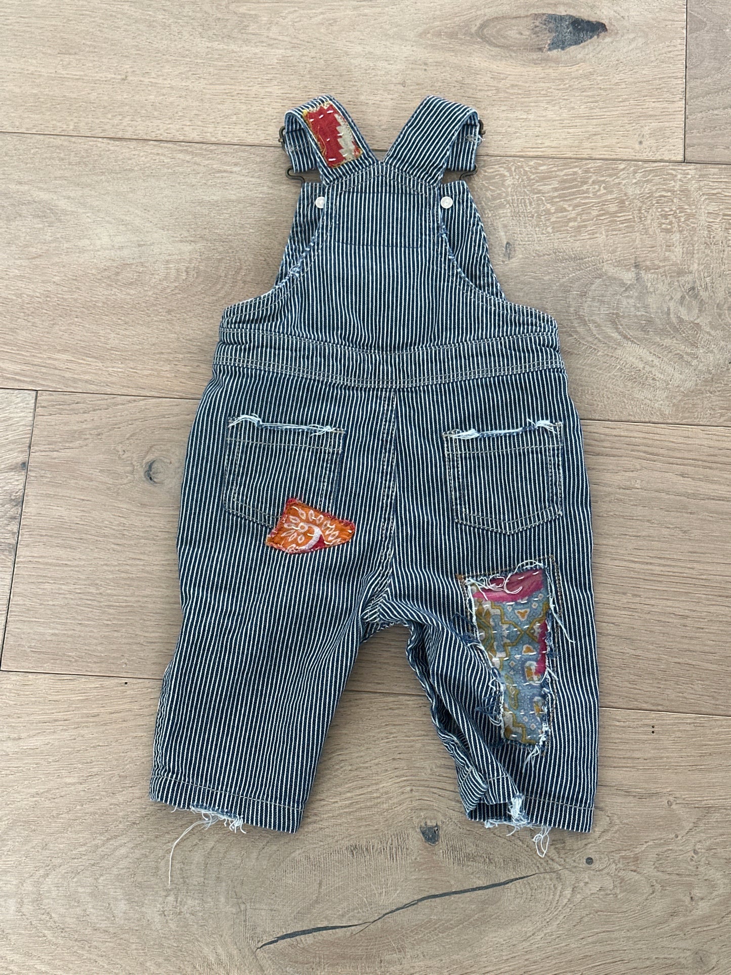 3-6m Up Cycled Overalls