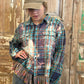 Large Ruffled Flannel
