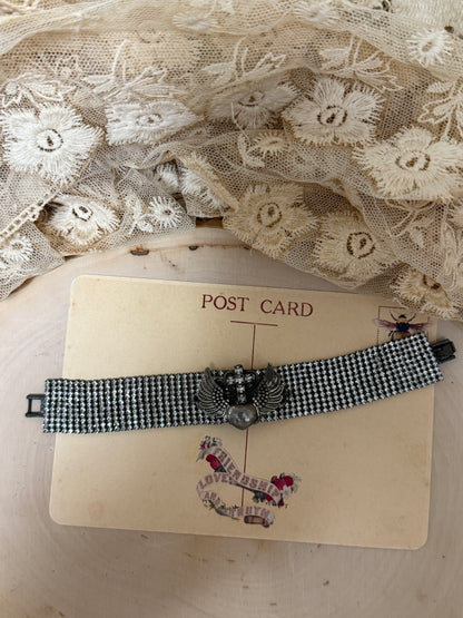 All Bling Mesh Bracelet