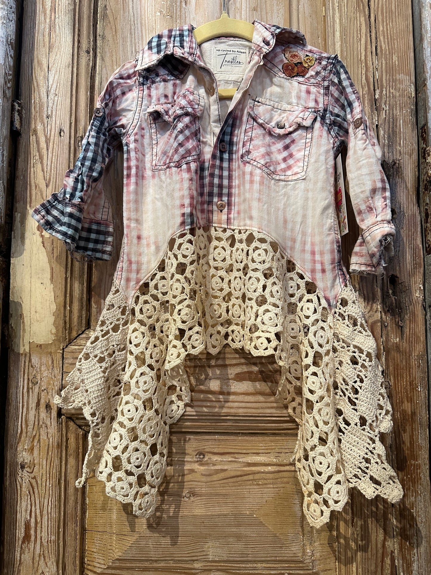 3T Lace Plaid