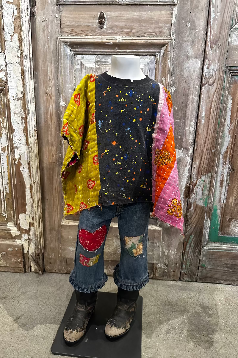 18m Splatter Poncho