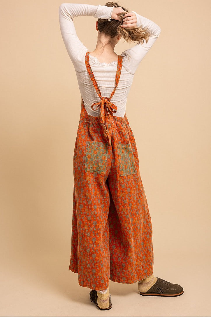 Happy Flower Overalls