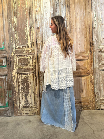 3/4 Lace Kimono