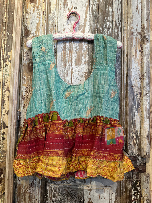 Kantha Sunrise Top