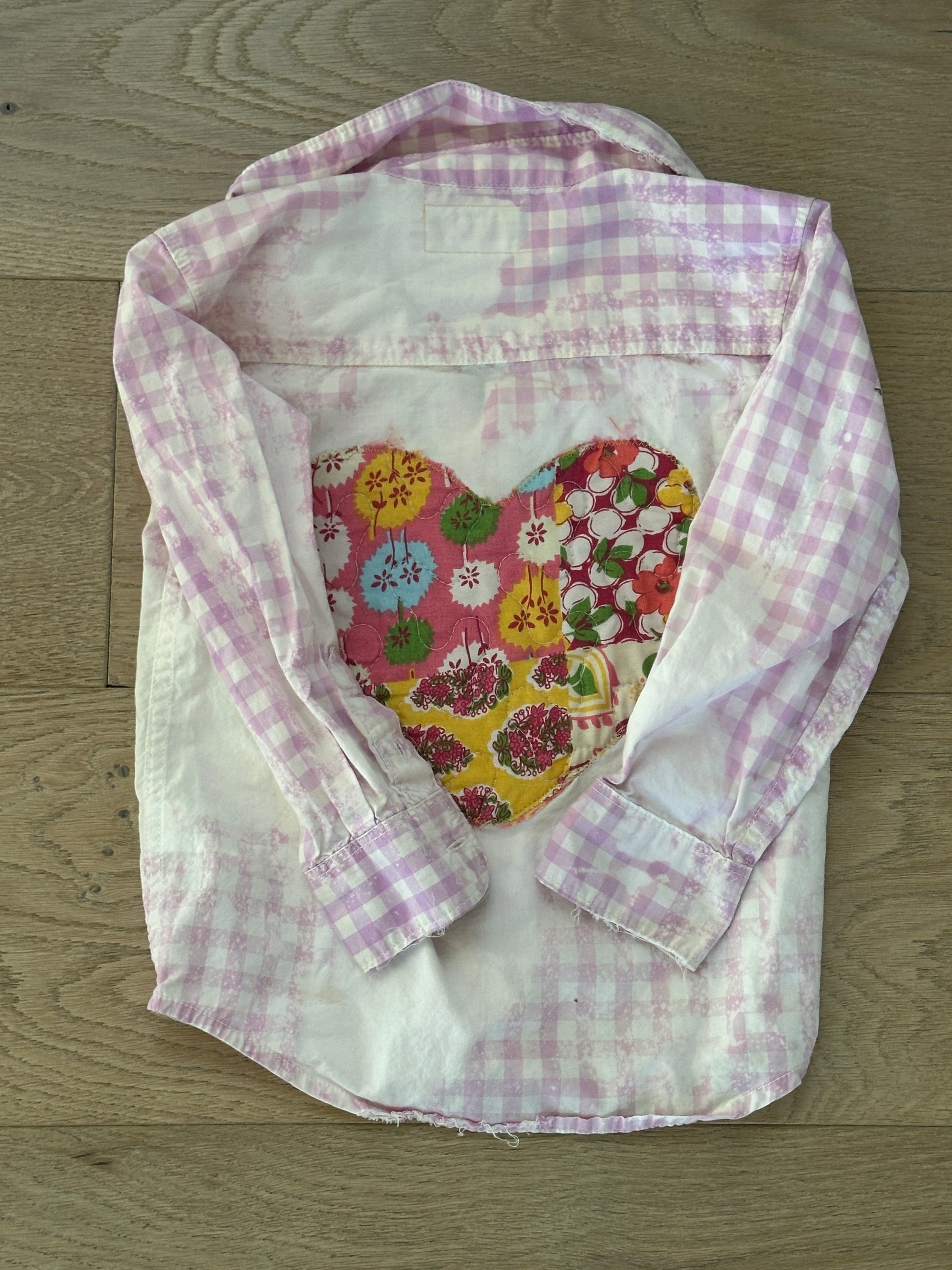 4T Quilted Heart Shirt