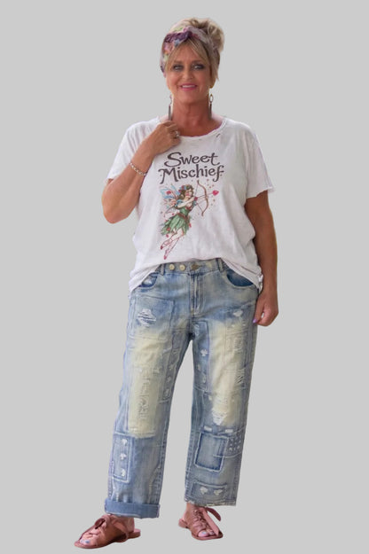 Worn and Weathered Tee - Mischief