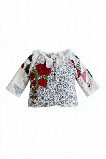 Quilted Remnant Baby Jacket
