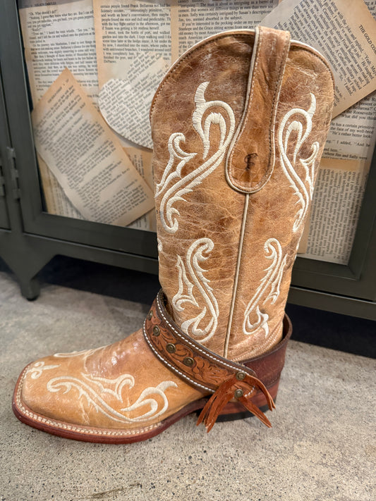 Small Up Cycled Boot Cuff