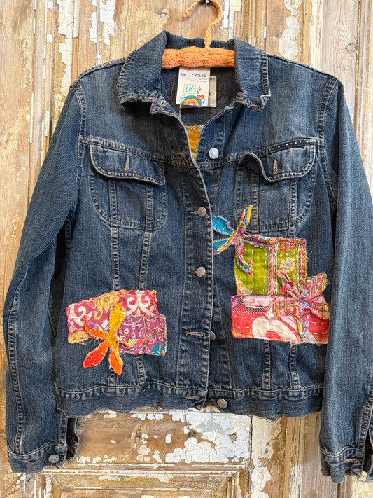 Large Up Cycled Love Jacket