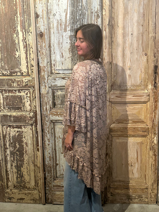 Layered in Time Tunic