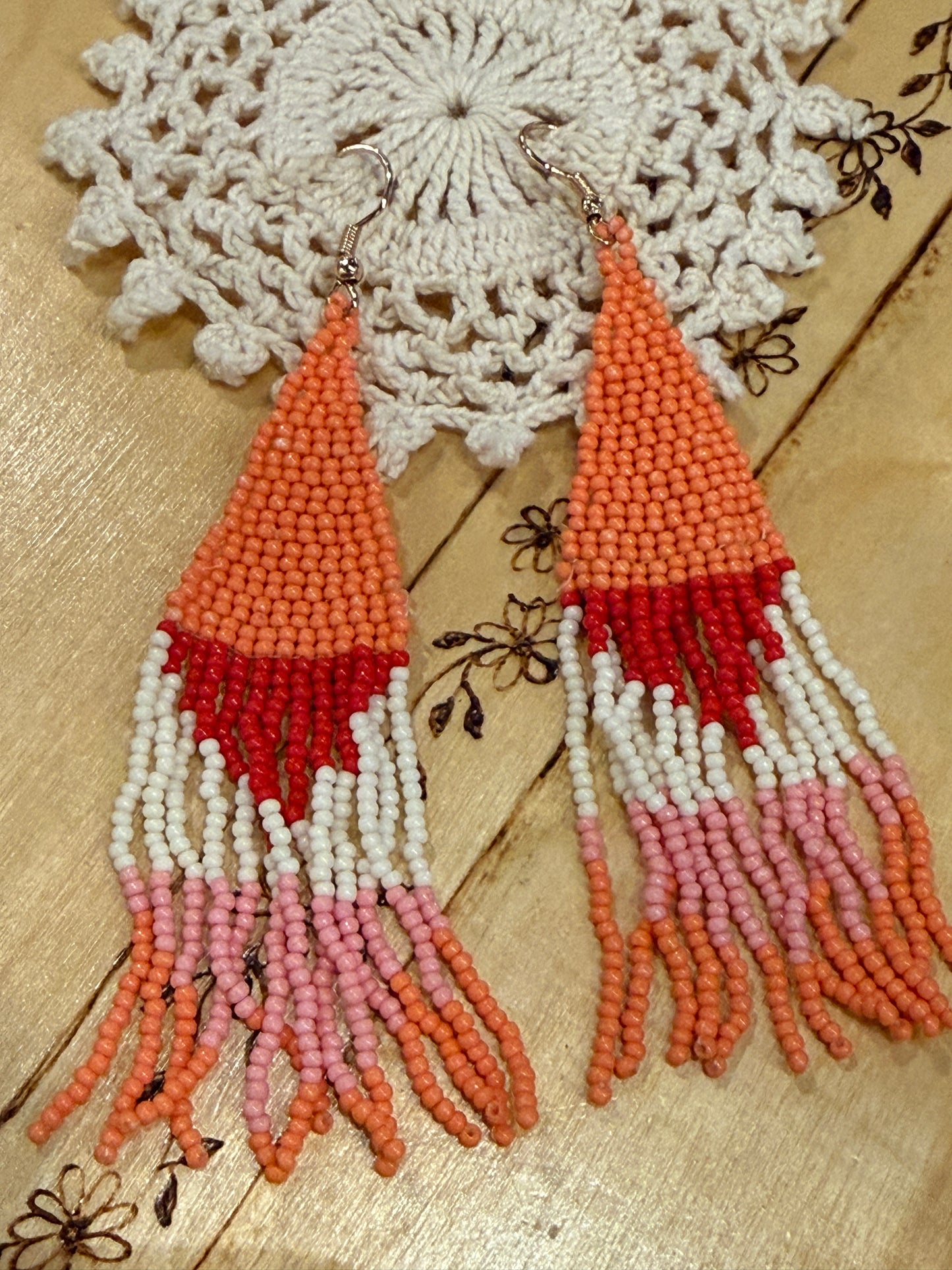 8395 Triangle Seed Earrings