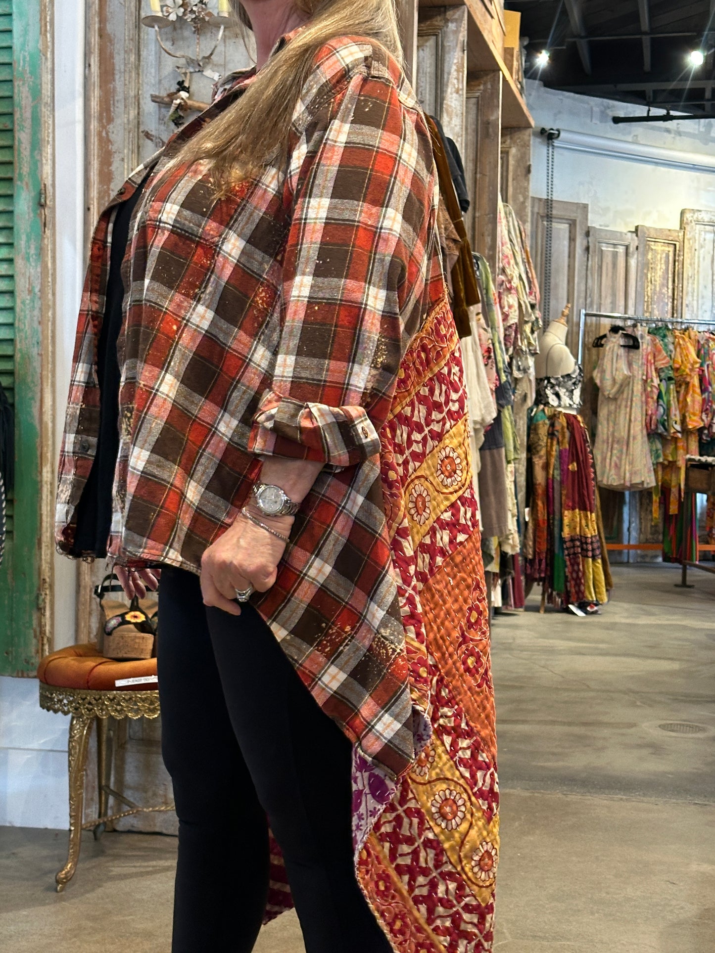 Kantha Flannel Tunics