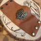 Bling Leather  Cuff
