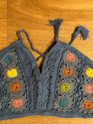 Mandala Crochet Halter Top
