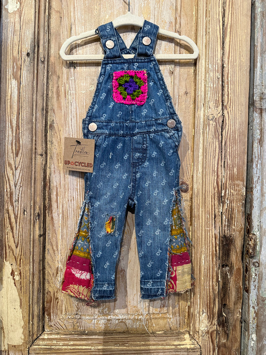 Kids Bell Bottom Overalls